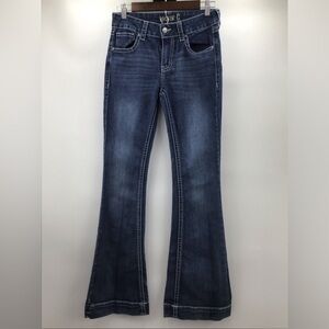 Rockin C Dark Blue Flare Jeans